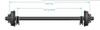 how to measure your axle