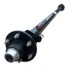 6k dexter trailer axle with 6 lug studs - carter brand