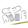 3"U-Bolt Kit -  Zinc Plated - Use With 3" Dia. Round Axles - One Kit Per Axle