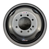 16" Silver Dual Wheel 8x6.5" - 4.88" Stud Piloted - 16" x 6" Rim (16SMDUAL4.88)