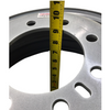 16" Silver Dual Wheel 8x6.5" - 4.88" Stud Piloted - 16" x 6" Rim (16SMDUAL4.88)
