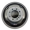 16" Silver Dual Wheel 8x6.5" - 4.75" Hub Piloted - 16" x 6" Rim