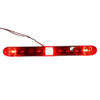 Red 3 LED Tri-bar ID Function (Low and High) - 15-1/2" L x 1-5/8" H x 5/8" D