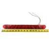 Red 3 LED Tri-bar ID Function (Low and High) - 15-1/2" L x 1-5/8" H x 5/8" D