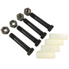 3" Spring Bolt and Lock Nut with Nylon Bushing