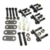 Tandem Axle Suspension Repair Kit for Double Eye Springs - 2-1/4" Long Shackles