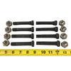 9/16" -18 x 3" Spring Shackle Bolt & Lock Nut For 1-3/4" Wide Double Eye Springs