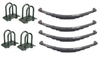 Tandem Trailer Double Eye Spring Suspension Kit for 3" Tube - 5.2k-6k  Axles
