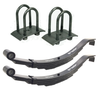 Single Trailer Slipper Spring Suspension Kit for 3" Tube - 5,200 - 7,000 lbs.  Axles