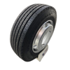 215/75R17.5 16-Ply DiamondBack All Steel Tire on Silver Dual 8x275