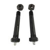 9/16"-18 x 3-1/2" steel shackle bolt with zerk fitting and Lock Nut