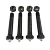 trailer leaf spring shackle bolt with grease fitting