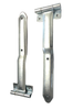 16″ Offset Strap hinge for trailer and RV doors T16