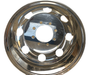 polished aluminum trailer wheels