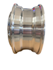 17.5" Aluminum Dual Trailer Wheel 8x6.5" - 4.77 Pilot - Inner Polished (XF1750865PID)