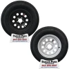 15" 10PLY TRAILER TIRE WHEEL COMBO 5 LUG
