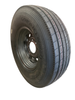 ST235/85R16 14-Ply Copartner CP161 All Steel Tire on Silver Mod Wheel 8x6.5"