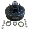 8k hub and drum 5/8 studs oil bath - complete- Standard cone nuts