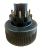 12K Trailer Hub & Drum 8x6.5 5/8"-18 Heavy Duty Replace Dexter 9-28 Drum 8-214 Hub