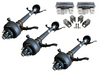 30K Triple Axle Trailer Kit | 3 x 10K Axles | Electric Brakes | Complete DIY Kit