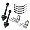 10,000 lb Carter Tandem Trailer Axle Kit - 20K Capacity