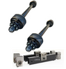 Ultimate Tandem Trailer Axle Kit
Equip your trailer with the 12,000 lb Carter Tandem Trailer Axle Kit - 24K Capacity for ultimate performance. This high-capacity kit matches the quality of top brands like Dexter, Rockwell, and Lippert, providing exceptional durability and load-bearing capability. Ideal for heavy-duty trailers, ensuring you get the best in the market