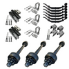 Is your trailer axle setup THIS tough? Upgrade now - Carter 12,000 lb Triple Axle Kit ?