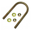 3" U-Bolt Zinc Plated with Nuts for 5.2k - 8k Trailer Axles - Carter