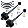 8000 lb tandem trailer axle kit