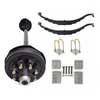 complete trailer axle kit 7k capacity