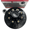 Trailer Hub Drum Kit | 8 Lug | 1/2" Studs | Pre-Greased | 5.2K-7K  Axles | Carter Boxed 