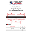 tandem trailer axle hanger kit diagram