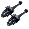 Carter 12,000 lbs tandem trailer axle kit fully assembled, showcasing hydraulic disc brakes, 8x6.5" hubs, and durable construction
