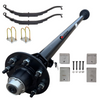 Carter 7K axle with pre-wired brake option and universal hanger kit