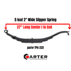 5 leaf slipper spring for 7k axles