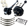 dexter heavy duty trailer kit - 2 7000 lbs trailer axles with all hardware needed to install axles on trailer. carter trailer axles