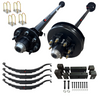 14k tandem trailer axle kit - 2 7k axles