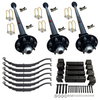 Carter 7K Triple Idler Axle Kit—complete with 5-leaf slipper springs and all hardware Carter 7K Triple Idler Axle Kit—complete with 5-leaf slipper springs and all hardware