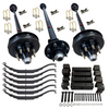 TRIPLE AXLE KIT 7000 LB tk - 21k capacity carter