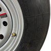 ST235/85R16 16-Ply Trailer Tire on Silver Mod Wheel | 8 Lug | Load Range H