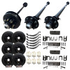 7K Triple Axle MD Trailer Kit – 17.5” Tire/Wheel Options | Electric Brake + 2 Idler Axles dexter axles lippert axle, rockwell american, tk axle, carter axle kit