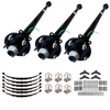 3.5k triple trailer axle kit 5 lug 