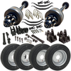 24000 lb trailer kit complete with tires and wheels