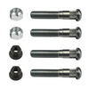 5/8-18 trailer stud with swivel flange nut or standard cone nut