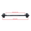measure your trailer axle like this