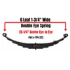 6 LEAF DOUBLE EYE LEAF SPRING