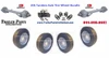 20k tandem axle kit with 4 17.5 super single wheels 