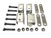 Single Trailer Axle Hanger Kit for Double Eye Springs