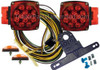 Part No. J-20445-NCD
LED Over 80" Submersible Clamshell Kit. Includes: Right Side Tail Lamp & Left Side Tail Lamp Two Marker Lamps. 25' Wire Harness. License Plate Bracket. Wire Connectors & Hardware. 14" Wiring Leads. Marine compatible.