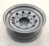 16" Silver Mod Steel Single Trailer Wheel 8x6.5" - 16" x 6" Wheel - Heavy Duty